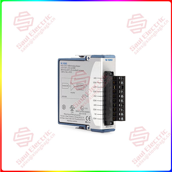NI9263 NI C series voltage output module saulcontrol